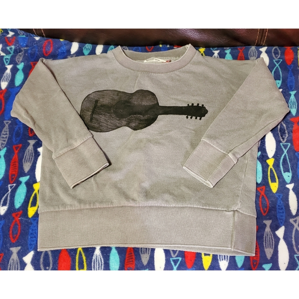 Bobo choses Guitar Sweater Size 2-3